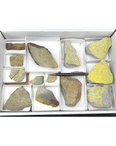 Phurcalit xx; UV-aktiv; Posey Mine, UT, USA; 1 Steige; Unikat