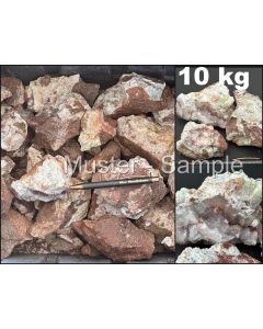 Datolit, Prehnit; Schnellbach, Thüringen, Deutschland; 10 kg