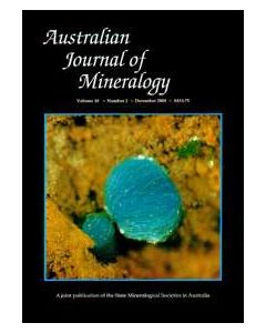 Australian Journal of Mineralogy Vol. 10, #2 2004