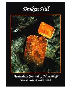 Australian Journal of Mineralogy Vol. 03, #1 1997