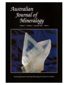 Australian Journal of Mineralogy Vol. 07, #2 2001