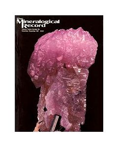 Mineralogical Record Vol. 12, #6 1981