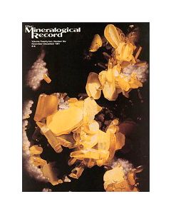 Mineralogical Record Vol. 22, #6 1991