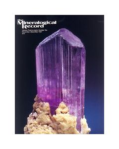 Mineralogical Record Vol. 28, #6 1997