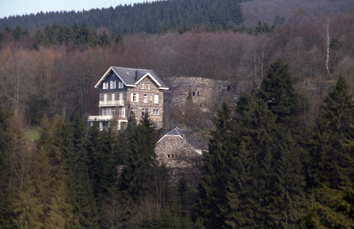 Belgien: Der Ort Salm Chateau mit Schloss