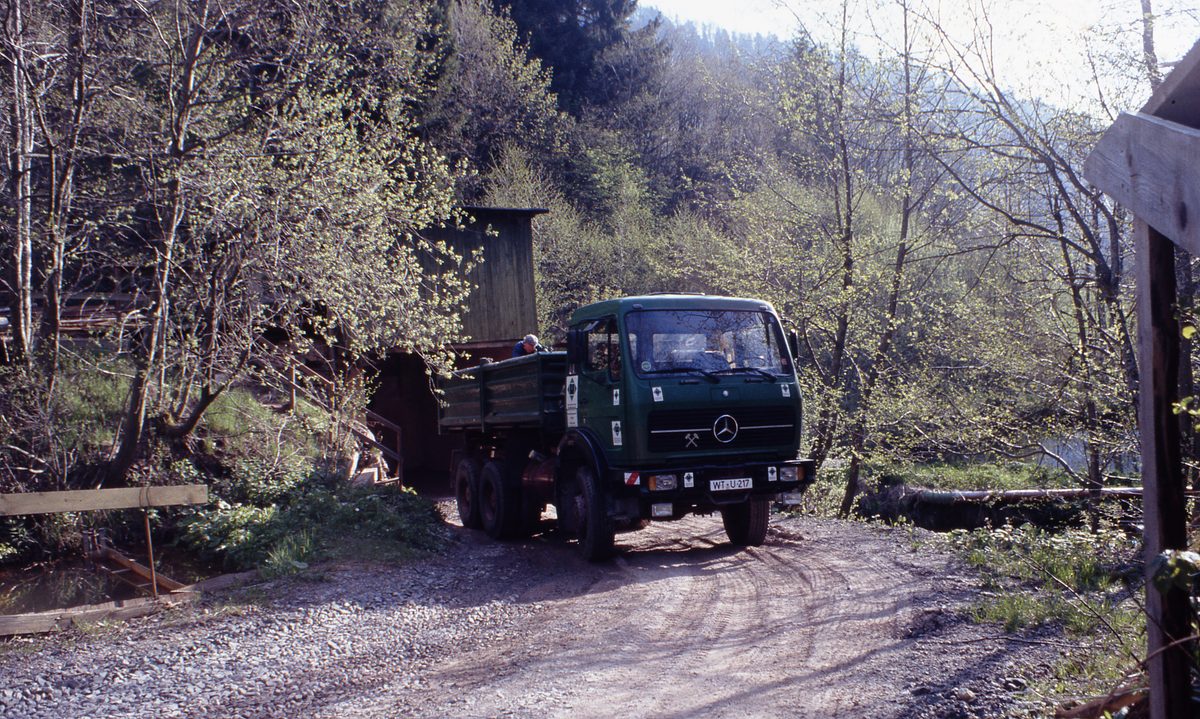 Deutschland: Menzenschwand, Schwarzwald. Da war die Uranmine noch in Betrieb: 1987