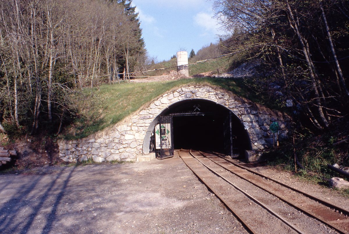 Deutschland: Menzenschwand, Schwarzwald. Da war die Uranmine noch in Betrieb: 1987