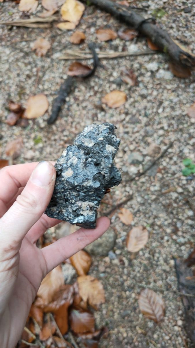 Deutschland: Gremmelsbach, Schwarzwald: Fundstelle für Pyrolusit