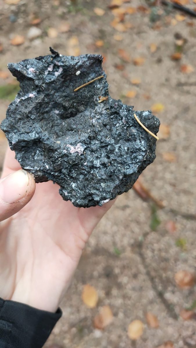 Deutschland: Gremmelsbach, Schwarzwald: Fundstelle für Pyrolusit