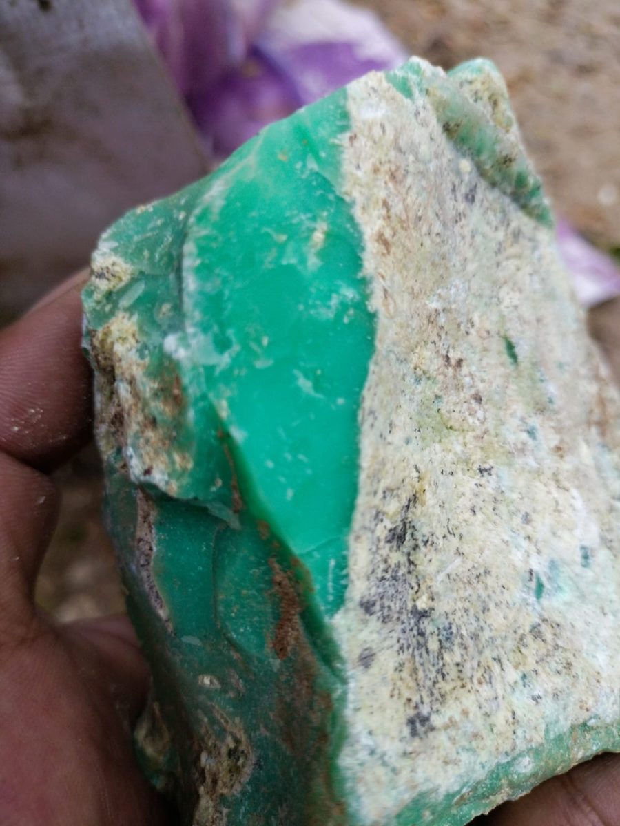 Indonesien: Chrysopras