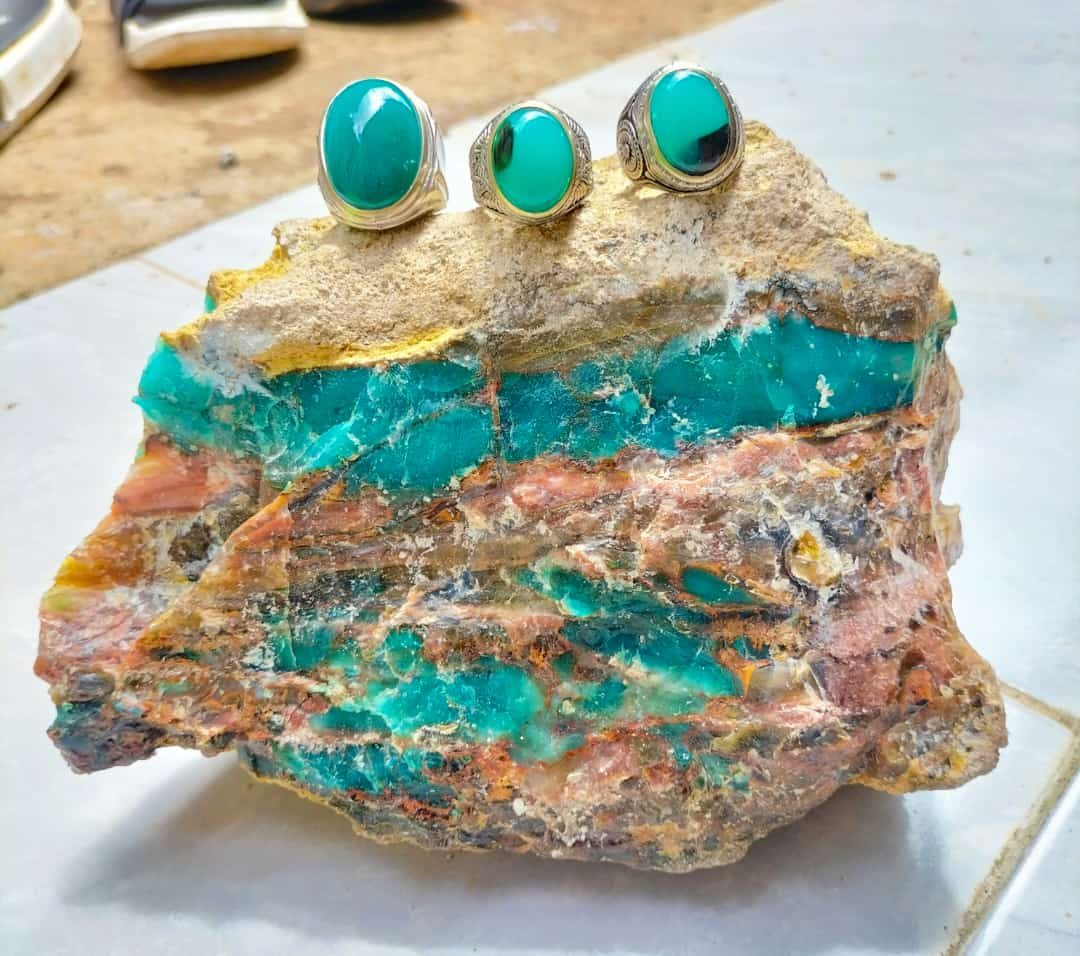 Indonesien: Chrysopras