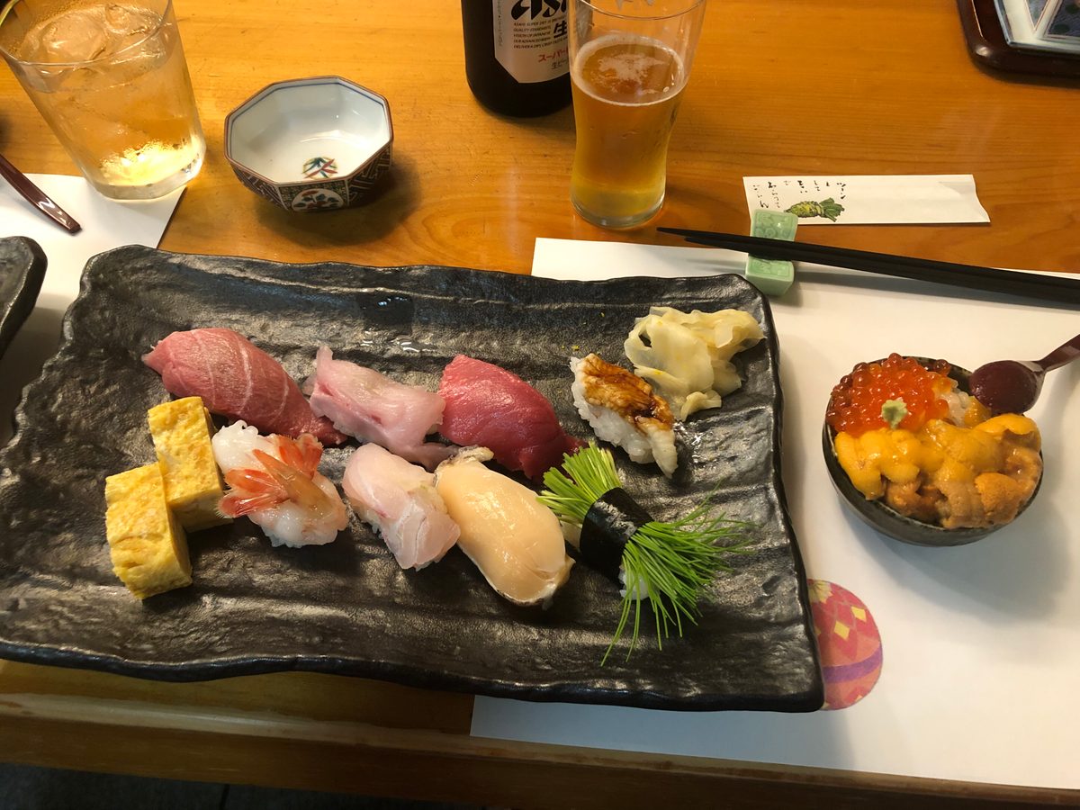 Japan: Natürlich darf die landestypische Stärkung nicht fehlen!