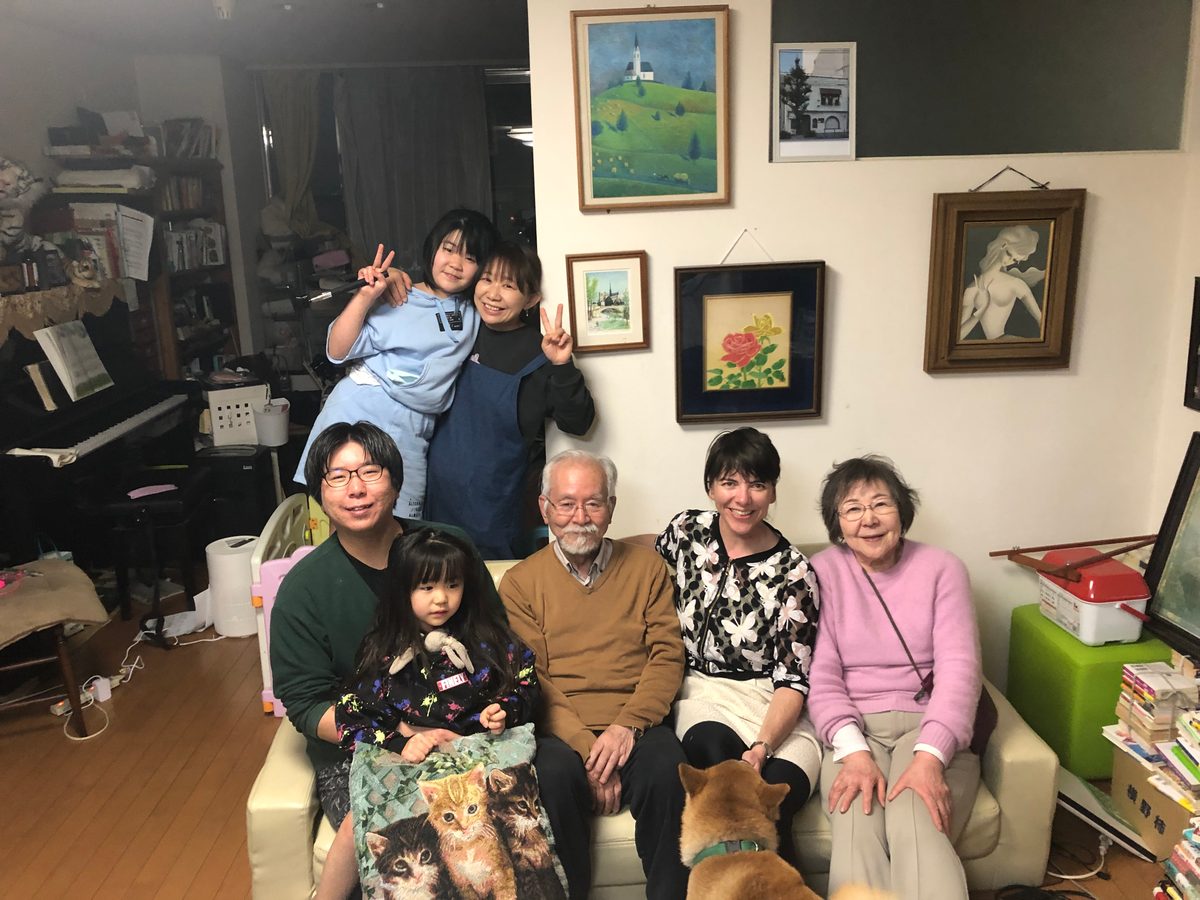 Japan: Unsere Gastfamilie Yuyama, der wir ganz herzlich für die besondere Gastfreundschaft danken!