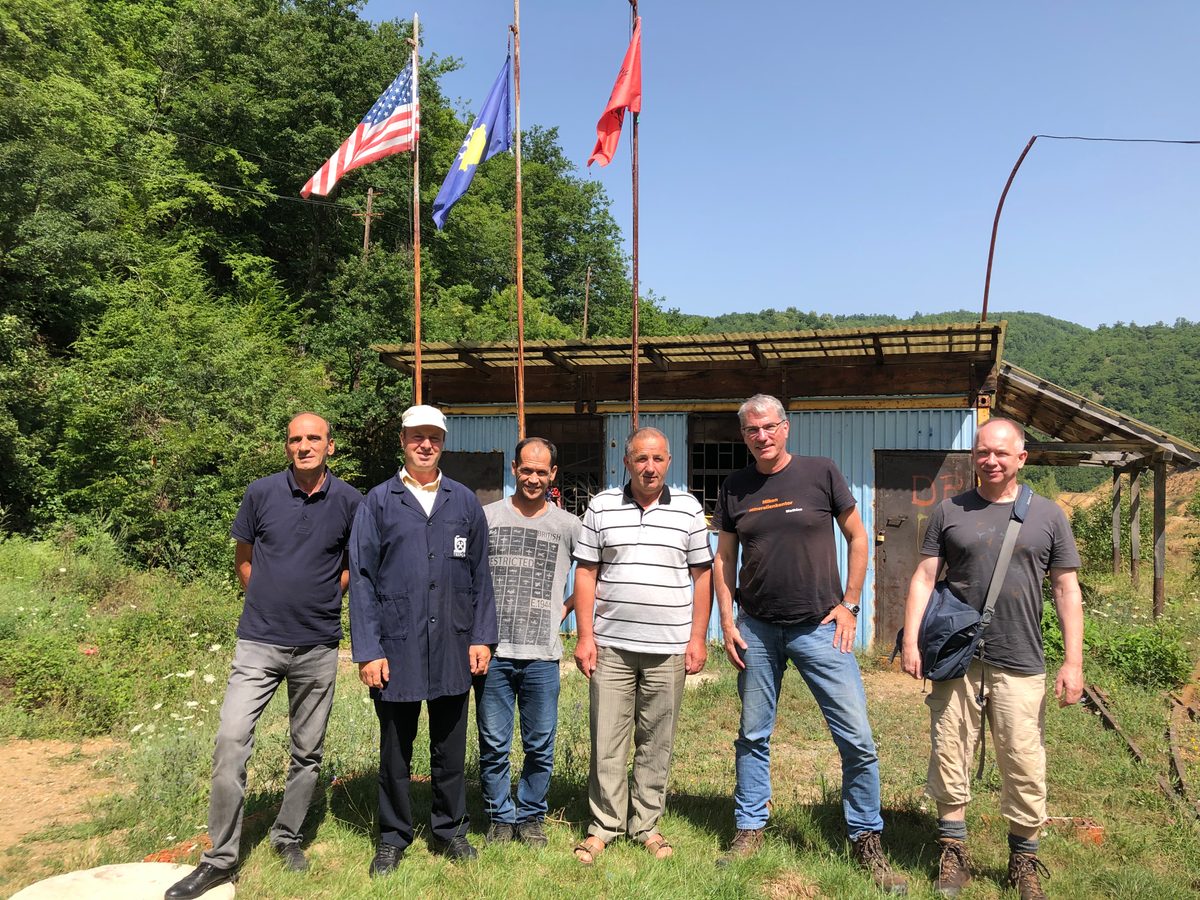 Kosovo: Die Grube Arfak in der Nähe von Trepca.