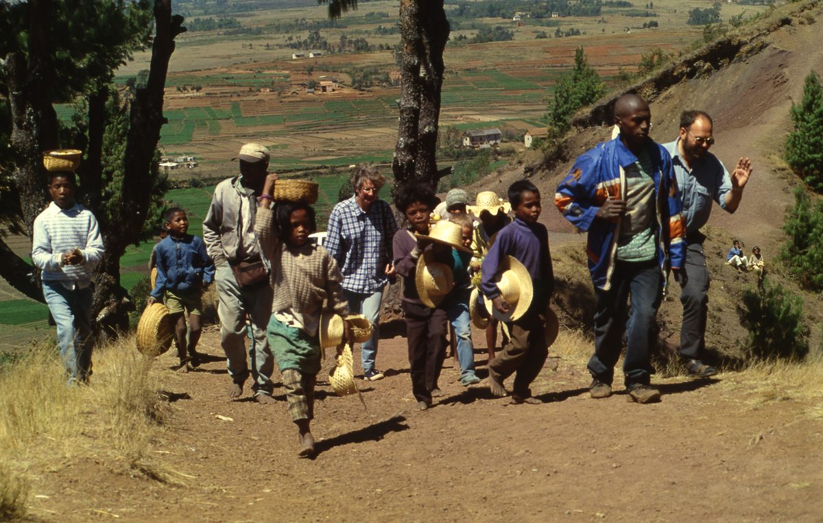 Madagaskar: Die Gegend von Betafo, Heimat der berühmten Betafite sowie sehr guter Quarze.