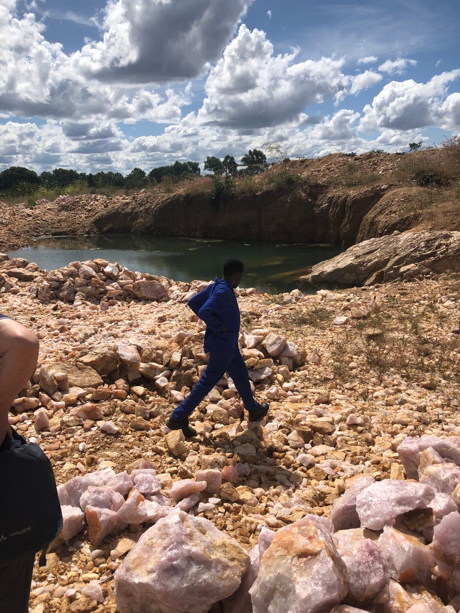 Malawi: Rosenquarz in Mzimba