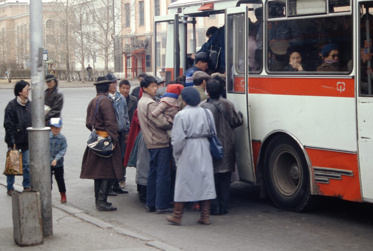 Mongolei: Impressionen aus Ulan-Bator. Wir kamen Ende April, es war noch Winter…!