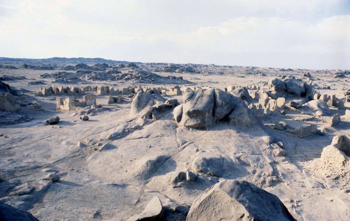 Mongolei: Das nächste Ziel tief in der Gobi ist Han-Bogdo mit seinen gigantischen Elpidit Kristallen und der T