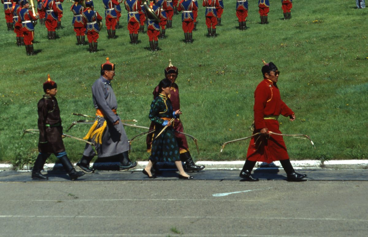 Mongolei: Die „Olympiade“ der Mongolen in Ulan-Bator. Das Naadam Fest. Wir sind Ehrengäste…