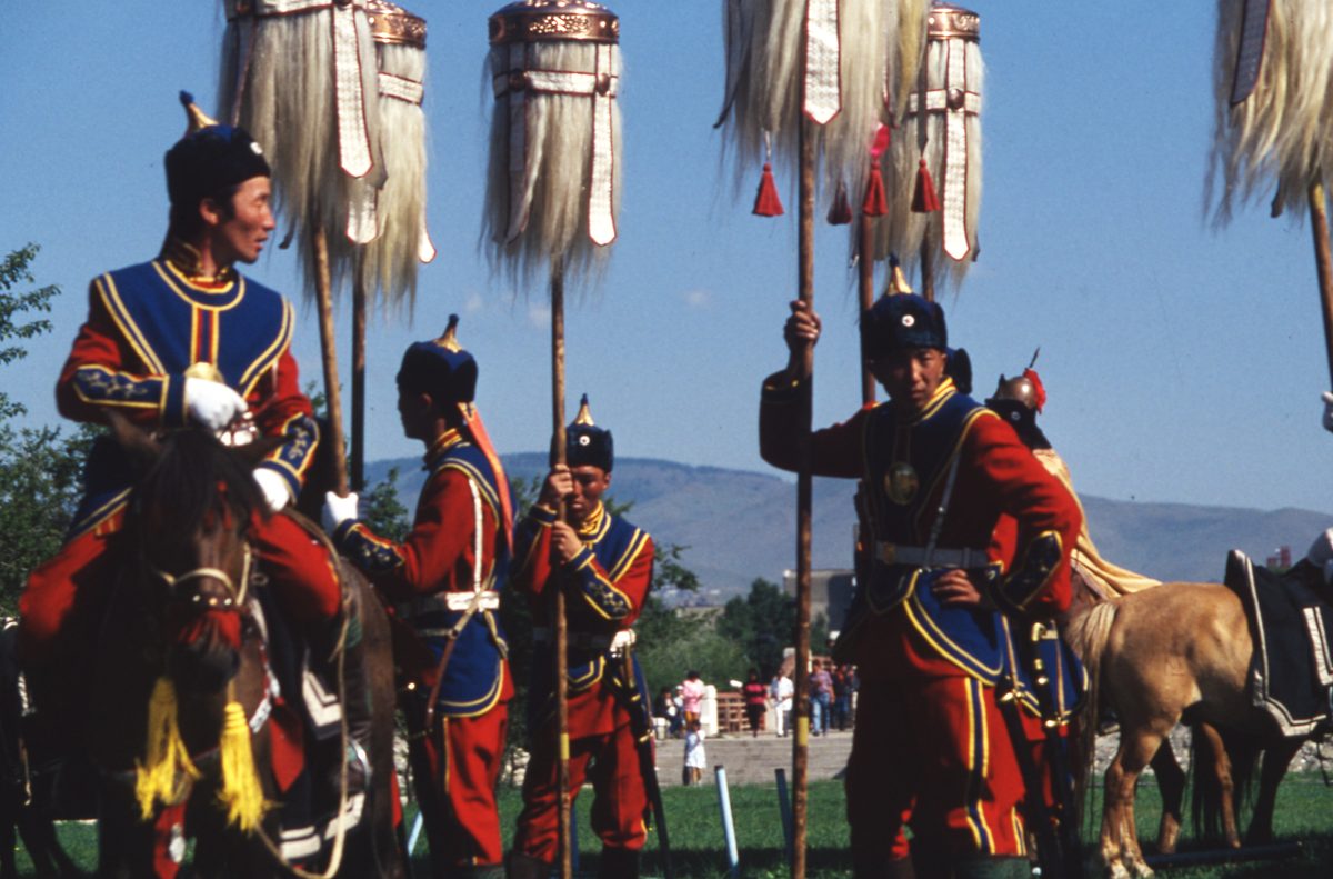 Mongolei: Die „Olympiade“ der Mongolen in Ulan-Bator. Das Naadam Fest. Wir sind Ehrengäste…