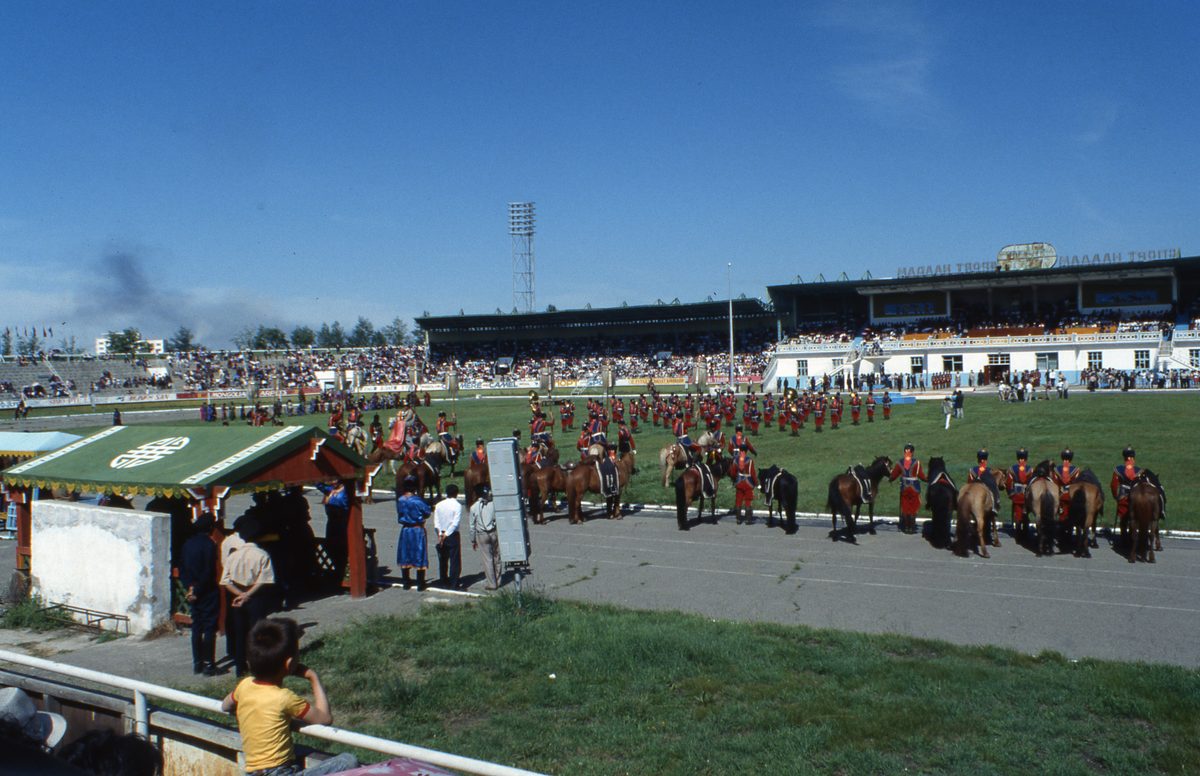 Mongolei: Die „Olympiade“ der Mongolen in Ulan-Bator. Das Naadam Fest. Wir sind Ehrengäste…