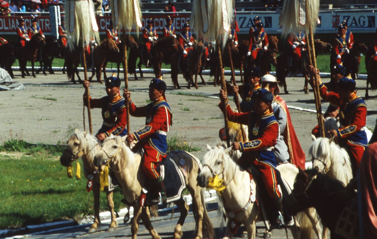 Mongolei: Die „Olympiade“ der Mongolen in Ulan-Bator. Das Naadam Fest. Wir sind Ehrengäste…