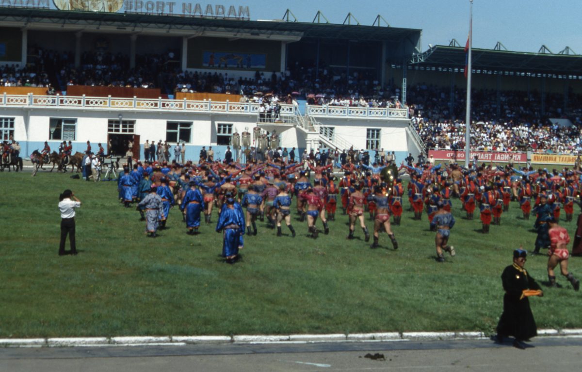 Mongolei: Die „Olympiade“ der Mongolen in Ulan-Bator. Das Naadam Fest. Wir sind Ehrengäste…
