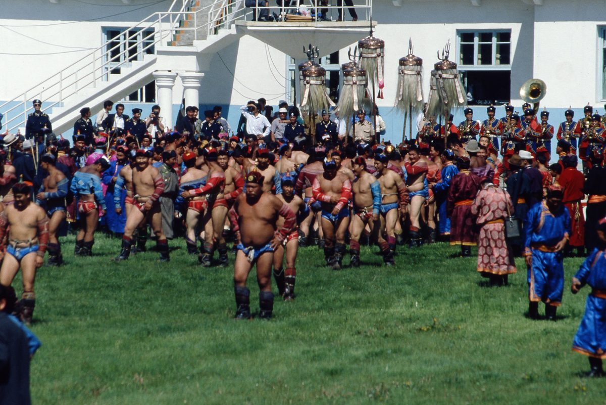 Mongolei: Die „Olympiade“ der Mongolen in Ulan-Bator. Das Naadam Fest. Wir sind Ehrengäste…