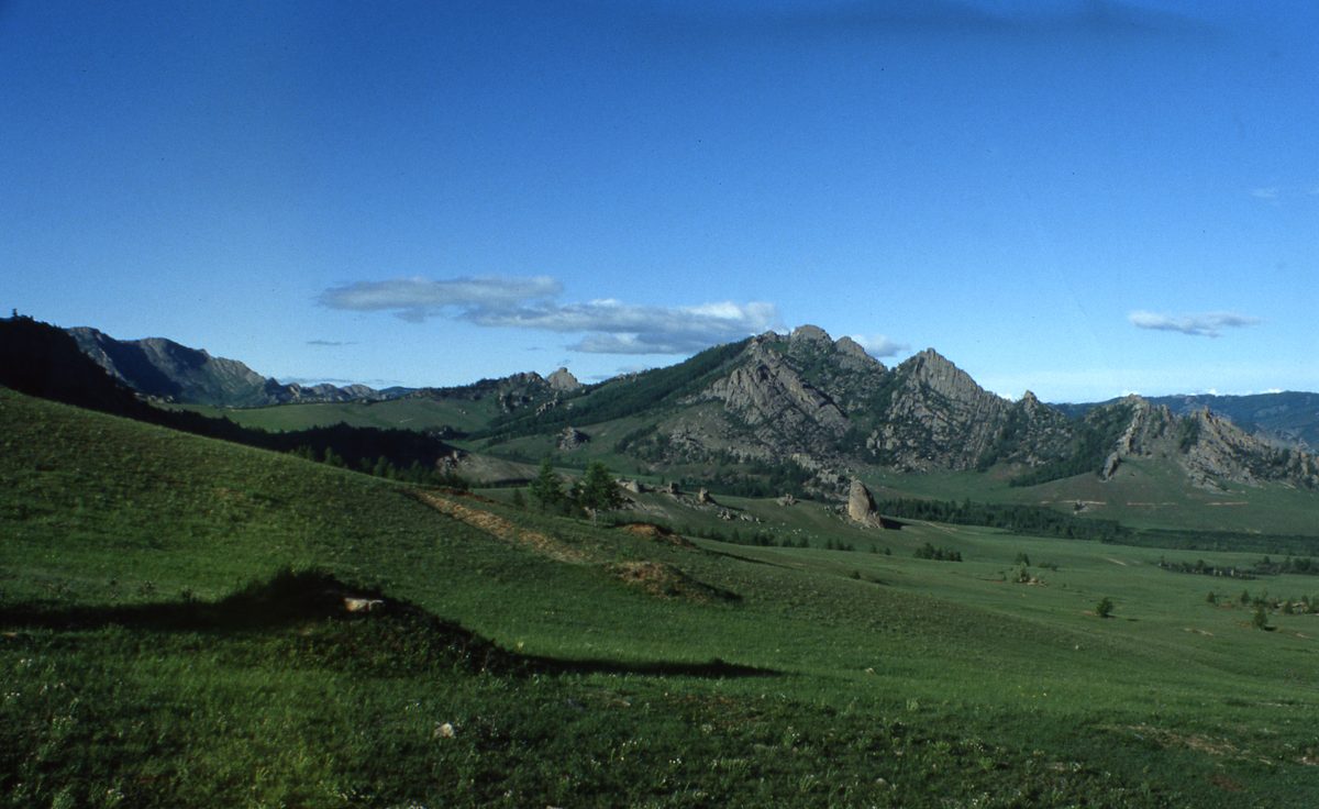 Mongolei: Die Umgebung von Ulan Bator jetzt grün und im Juli