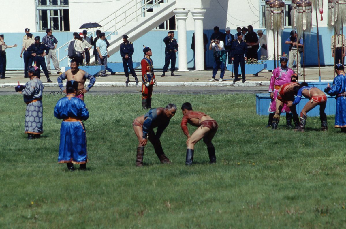 Mongolei: Die „Olympiade“ der Mongolen in Ulan-Bator. Das Naadam Fest. Wir sind Ehrengäste…