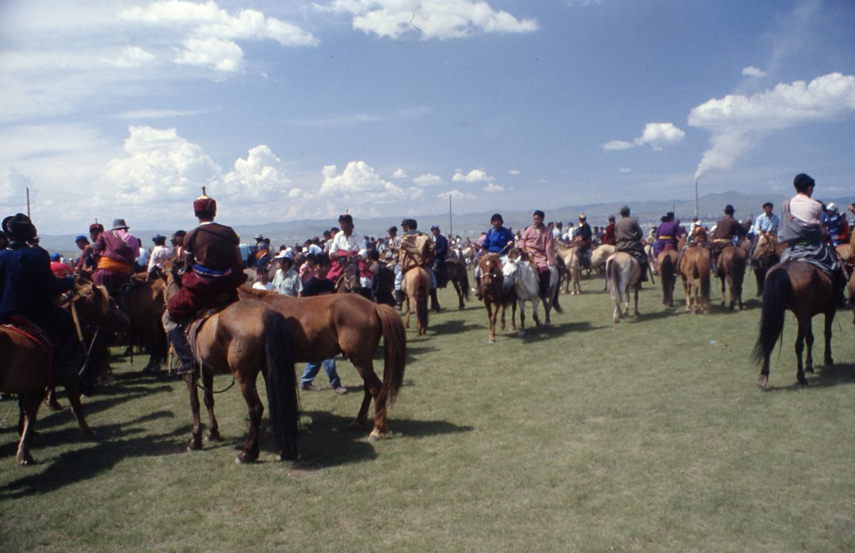 Mongolei: Die „Olympiade“ der Mongolen in Ulan-Bator. Das Naadam Fest. Wir sind Ehrengäste…