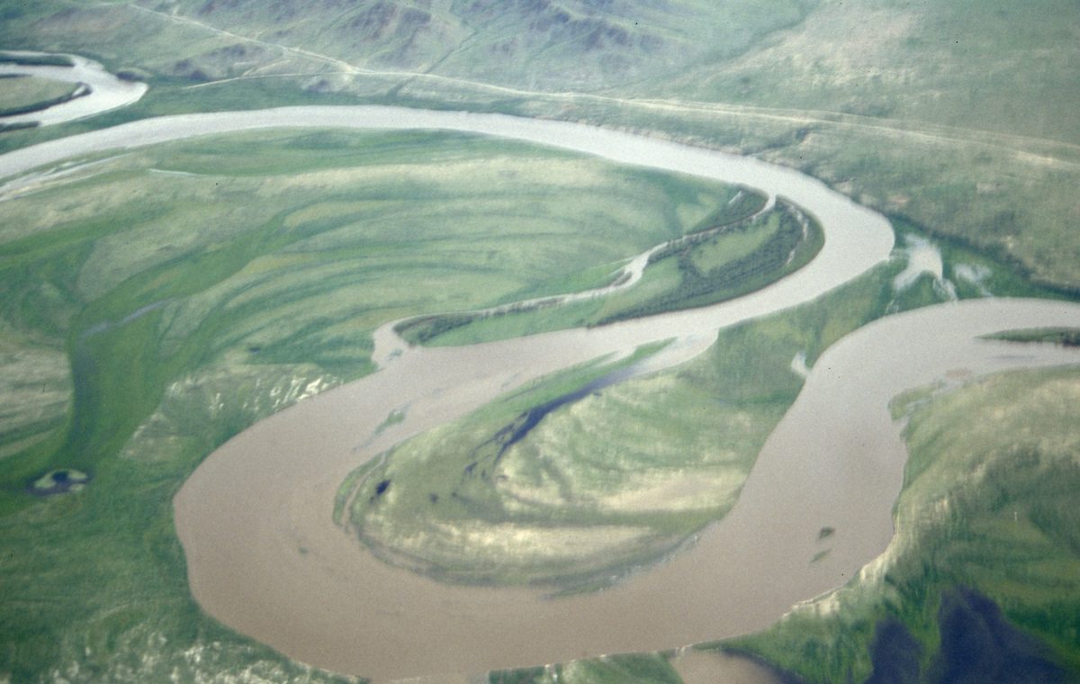 Mongolei: Helikoptertour in den nördlichen Hinti-Aimak. Hier wollten uns die Mongolen ein Diamantvorkommen zei