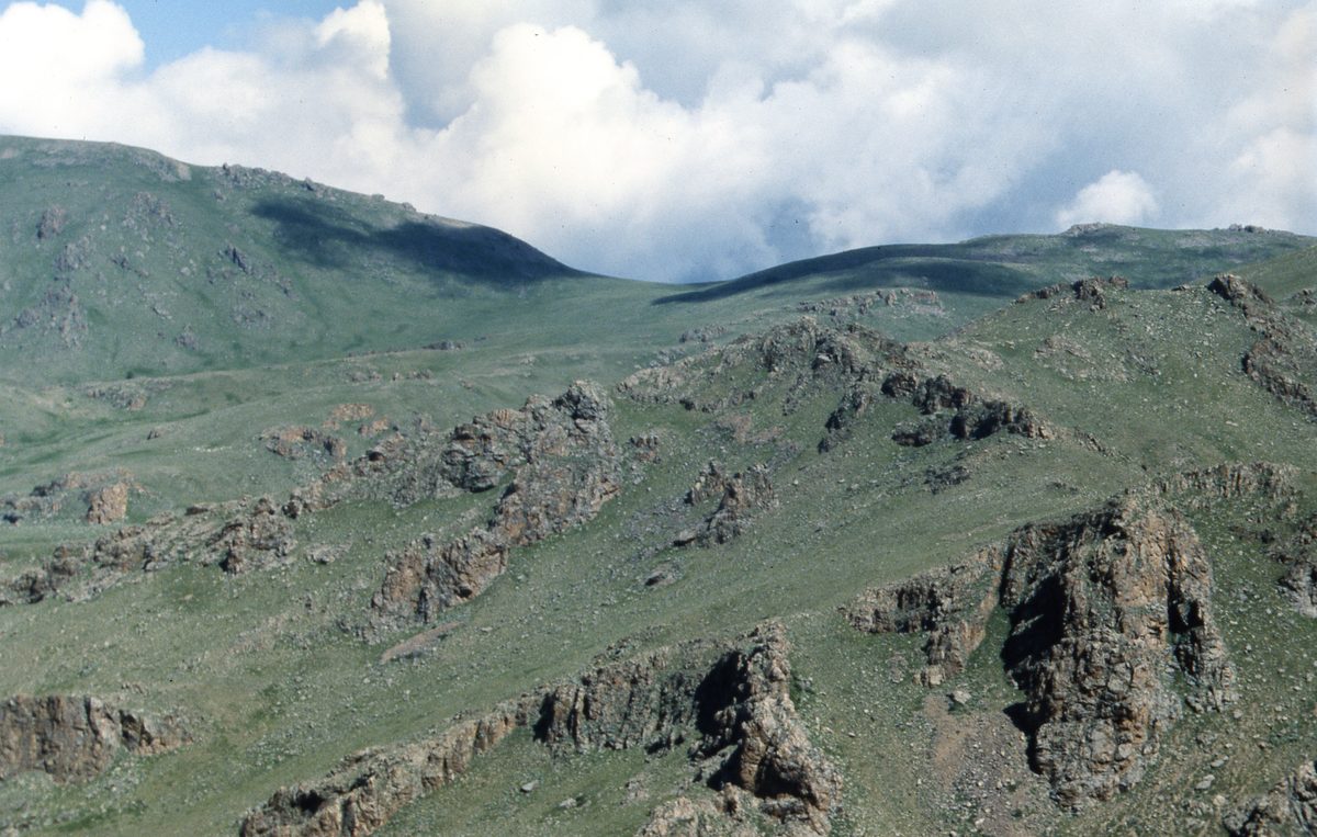Mongolei: Helikoptertour in den nördlichen Hinti-Aimak. Hier wollten uns die Mongolen ein Diamantvorkommen zei